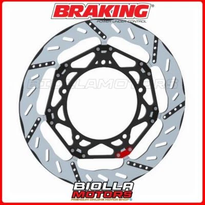 EPR111R DISCO FRENO ANTERIORE DX BRAKING YAMAHA YZF R6 600 2016 - WAVE FLOTTANTE Foto 1 de 4