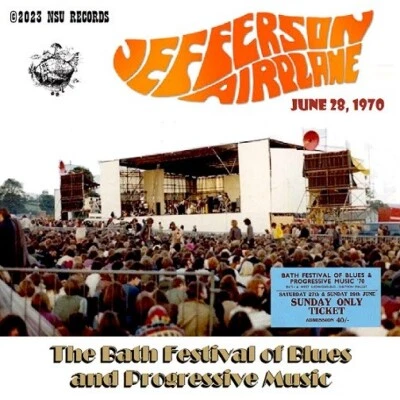 jefferson airplane Live bath festival of blues and progressive music 1970 LTD CD - Image 1 of 3