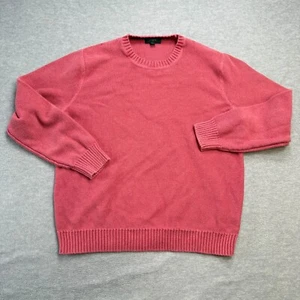 J Crew Pullover Herren XL Lachs Reverse Jersey Strick Rundhals Heritage Ruderer - Bild 1 von 12