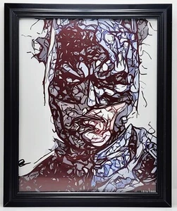 Framed Autographed Art Print of "Darkness" by Sam Zalch 1816/3000-FM1 - Picture 1 of 3