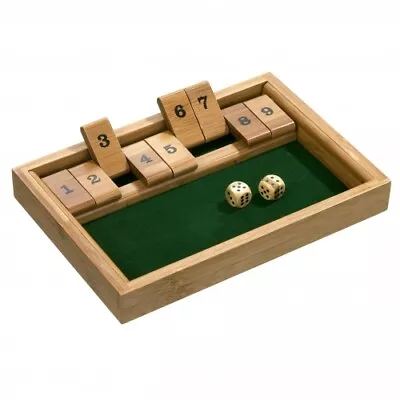 Shut The Box 9er - Bambus - Bild 1 von 2
