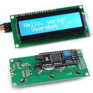 Módulo LCD de 16X2 azul interfaz serie IIC/I2C/TWI/SPI interfaz serie 1602 16X2 - Imagen 1 de 2