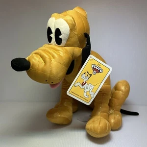 Disney 90th Anniversary Pluto 13" Metallic Special Edition Plush ~ New NWT OOP - Picture 1 of 15