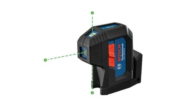 Bosch GPL100-30G 3 Point Laser Level - Black