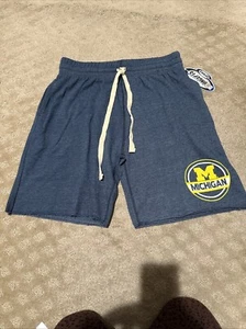 Michigan State MSU Wolverines Concepts Sport Blue Sweat/Lounge Shorts Sz L. NWT! - Picture 1 of 12