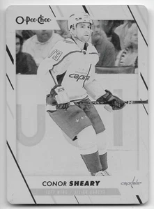 23/24 O-PEE-CHEE BLACK PRINTING PLATE #358 Conor Sheary 1/1 - Picture 1 of 2