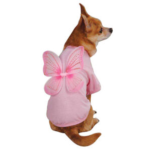 EAST SIDE COLLECTION DOG PUPPY PINK GIRL FAIRY DUST PET DRESS XXS XS S S/M M 