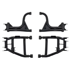 SuperATV Black High Clearance 2" Offset Rear A-Arms for Can-Am Defender - Bild 1 von 8