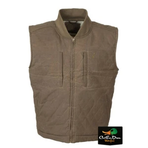 NEW AVERY OUTDOORS GHG HERITAGE WAXED COTTON FIELD VEST MARSH BROWN - Picture 1 of 1