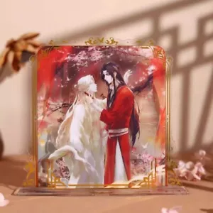 Tian Guan Ci Fu Desk Decor Heaven Official's Blessing Acrylic Standing - Picture 1 of 7
