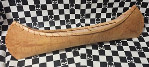 Souvenir canoa corteccia betulla vintage anni 50 lago delle Americhe Sioux stretti 18" - Foto 1 di 3