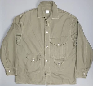 Post Overalls, Cruzer Shirt - Jacket, Men’s Medium, Heavy Drill, Sage, USA - Picture 1 of 8