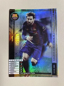 2016-17 Panini WCCF Lionel Messi Refractor Card WBE Barcelona Miami - Picture 1 of 2