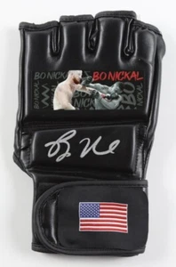 Bo Nickal Signed and Personalized USA MMA Fight Glove Beckett Authenticated - Picture 1 of 2