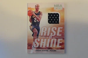 Jordan Hawkins 2023-24 Hoops #RS-HAW Rise N Shine Patch RC-New Orleans Pelicans - Picture 1 of 2