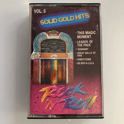 Solid Gold Hits Rock n Roll Vol 5 (Cassette) - Image 1 of 2
