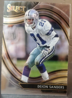 2020 Panini Select #321 DEION SANDERS Field Level Dallas Cowboys NFL Colorado - Image 1 of 4