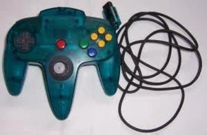 Mando Nintendo 64 Funtastic azul azulado/aqua para N64 Aqua muy bueno 6E - Imagen 1 de 3