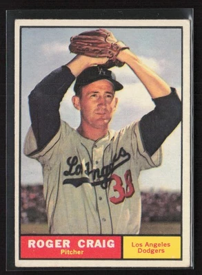 1961 Topps #543 Roger Craig - EX/EX+ High # Set Break! Foto 1 de 2