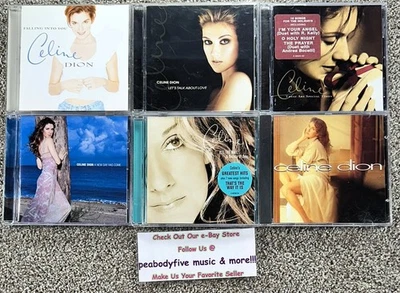 Lot Of 6 CELINE DION CD - Falling Into, Love, Are Special, Decade, New Day, S/T - Image 1 of 2