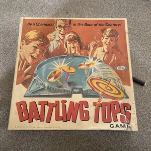 Ideal Vintage Battling Tops Board Game 1968 - Picture 1 of 6