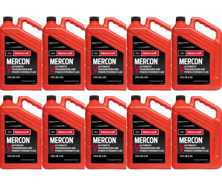 Fluido de transmisión automática Motorcraft XT105Q3LV Mercon LV, 5 cuartos (paquete de 10) Foto 1 de 3