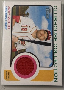 Topps Heritage 2022 - Colección Clubhouse Reliquias Joey Votto #CC-JVO (MEM) - Imagen 1 de 2