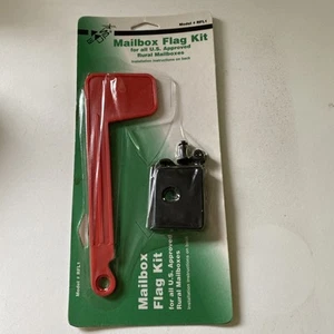Kit Bandiera Rosso Per Cassette Postali Ricambio Cassetta Postale Antiruggine RFL1 NUOVO - Foto 1 di 5
