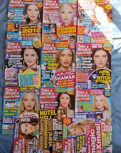 Take a Break Fate & Fortune magazines 11x 2012 Spirit stories and more used mag - Picture 1 of 12