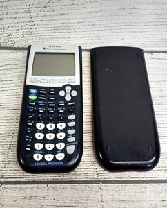 Texas Instruments TI-84 Plus Grafikrechner TI84 schwarz - ohne Akkudeckel - Bild 1 von 8