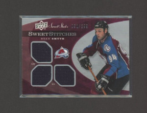 2007-08 Sweet Shot Sweet Stitches Triples #SST-RS Ryan Smyth 051/299      *22043