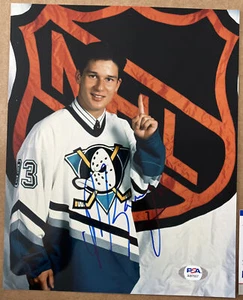 Paul Kariya signed autographed photo 8x10 PSA/DNA COA - Picture 1 of 3