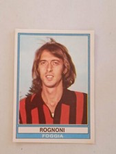 1973/74 PANINI FOOTBALLERS FIGURE NUMBER 116 FOGGIA ROGNONI