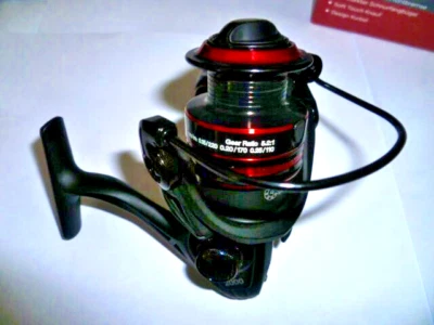 Angelrolle Deathless 2000 von Paladin 4 + 1 Kugellager, Aluminium Weitwurfspule - Bild 1 von 4