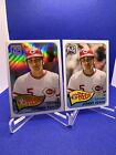 2021 Topps Johnny Bench 70 Years Chrome Refractor #70Ytc-15 Tin Exclusive + Base