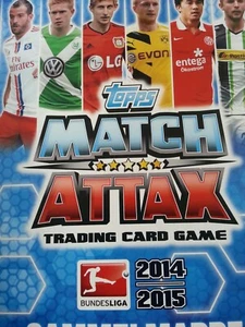 Topps Match Attax Bundesliga 14 15 juego completo alle 456 Karten + carpeta de limis - Imagen 1 de 9