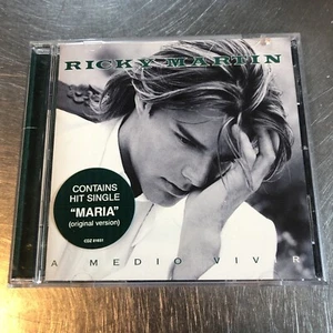 Ricky Martin - A Medio Vivir CD - Maria, Fuego de Noche, Corazon, Revolucion - Imagen 1 de 4