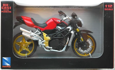 NewRay MV Agusta Brutale rot 1:12 Neu/OVP Motorrad-Modell Motorcycle Moto red - Bild 1 von 4