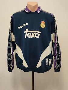 Football Jumper soccer Real Madrid Training 1996/1997 Kelme Sweatshirt Jacket L