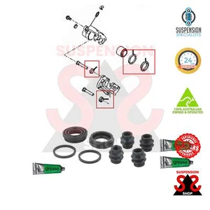 Rear Axle Repair Seal Kit, Brake Caliper Suit MERCEDES-BENZ A-Class A 200 TURBO - Picture 1 of 2