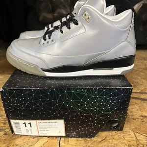 Größe 11 - Jordan 3 5Lab3 reflektierendes Silber 2014 - Bild 1 von 9