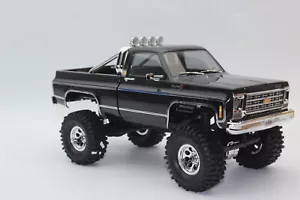 Traxxas TRX 97064 Black RC Crawler TRX-4M Chevy K10 4x4 1:18 Rtr New Boxed - Picture 1 of 17