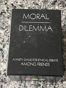 Moral Dilemma A Party Game For Ethical Debate Among Friends Brand New - Picture 1 of 3