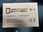Mighty Max Ml7-12 - 12 Volt 7.2 Ah, F1 Terminal, Rechargeable Sla Agm Battery