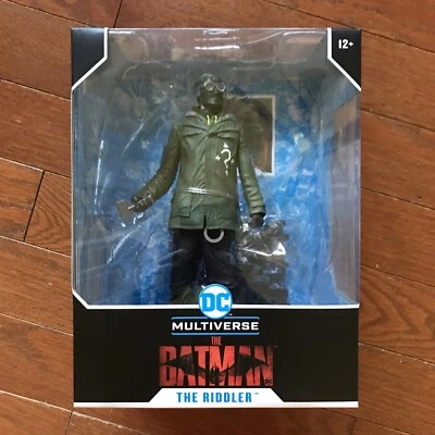 Figura de acción de lujo McFarlane DC Multiverse The Riddler Batman película 12" 25 de marzo Foto 1 de 3