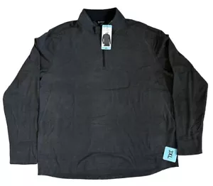 Mondetta Outdoor Project Sweater Men's 3XL Gray 1/4 Zip Long Sleeve Pullover - Picture 1 of 8