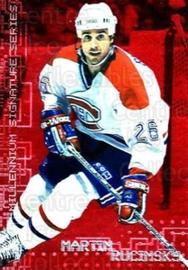1999-00 BAP Millennium Ruby #132 Martin Rucinsky - Picture 1 of 1
