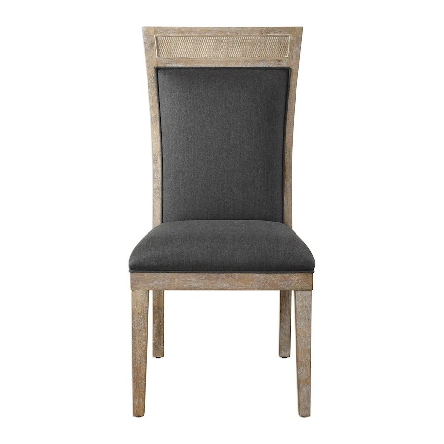 Uttermost Encore Dark Gray Armless Chair - 23440 - Image 1 of 1