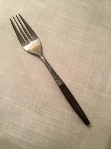 Interpur CANOE MUFFIN (1) INR2- Salad Fork - Japan - Stainless Flatware VTG - Picture 1 of 5