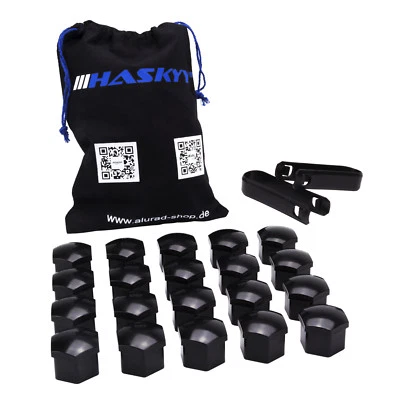 HASKYY® 20x Radmutter-Radschrauben-Kappen-Abdeckungen SW17 - MADE IN GERMANY -  - Bild 1 von 4